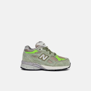Zapatos New Balance Patta x 990v3 Niños Verde Claro | EC 1186LH