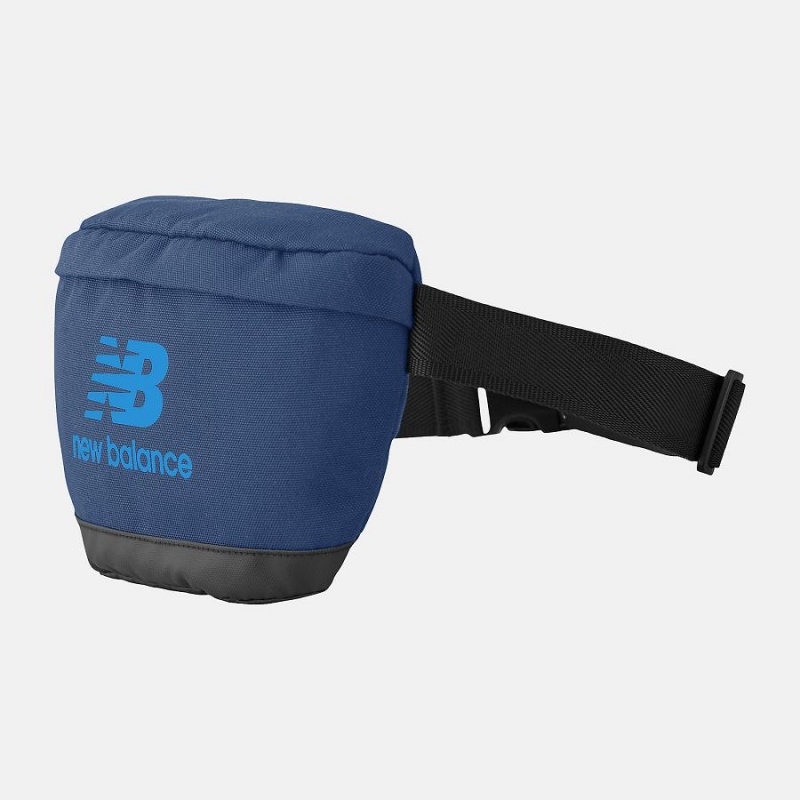 Bolsas New Balance Athletics Waist Niños Azules Oscuro | EC 1002JJ