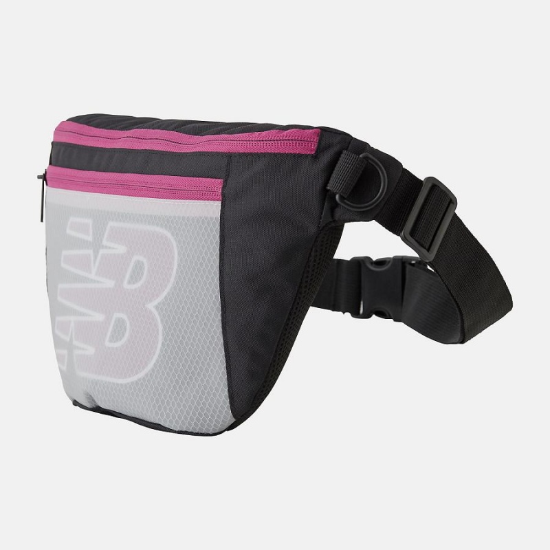 Bolsas New Balance Core Performance Large Waist Hombre Negras Gris | EC 1195WY