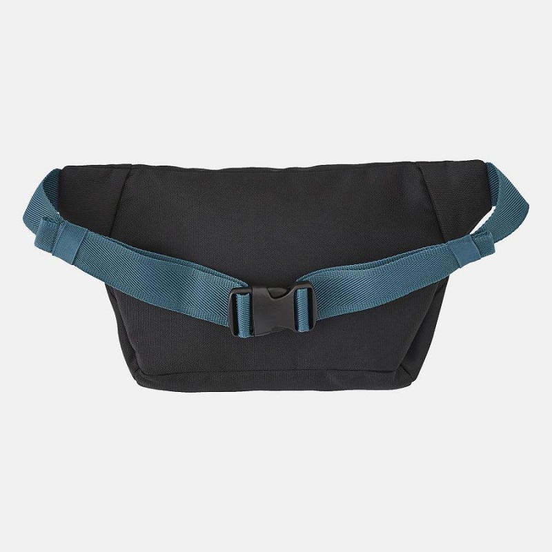 Bolsas New Balance Essentials Waist Hombre Negras Azules | EC 1199YU