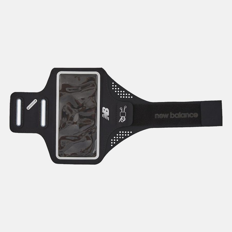 Bolsas New Balance Running Phone Pouch Mujer Negras | EC 1959SO