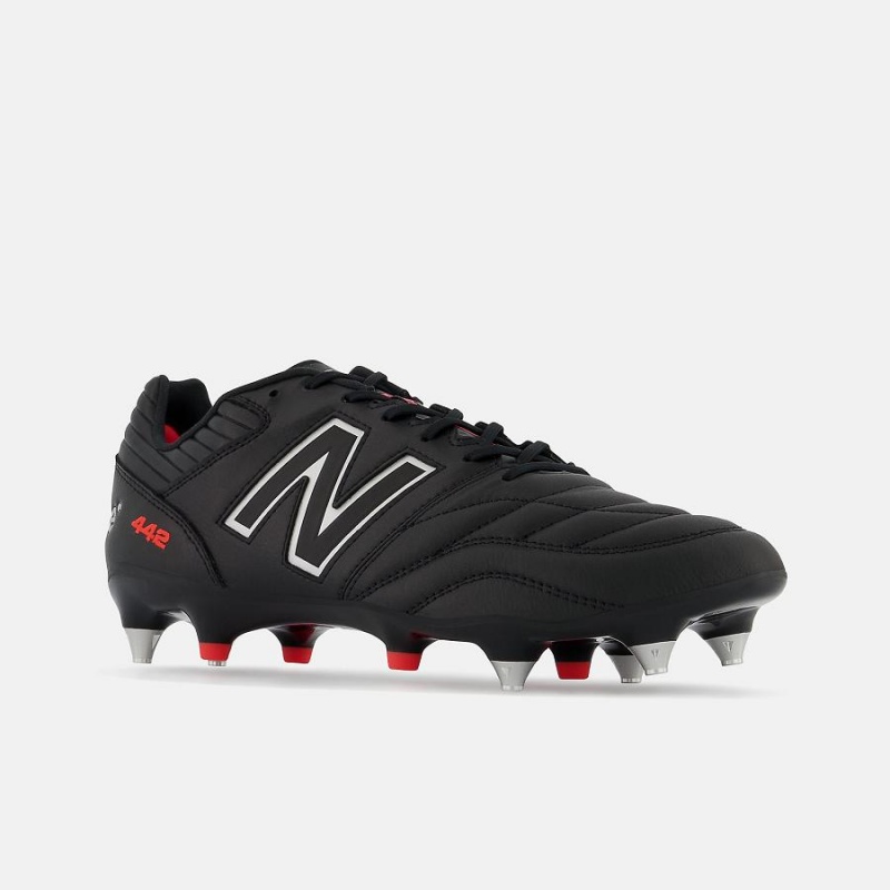 Botas de Futbol New Balance 442 V2 PRO SG Hombre Negras | EC 1909FM