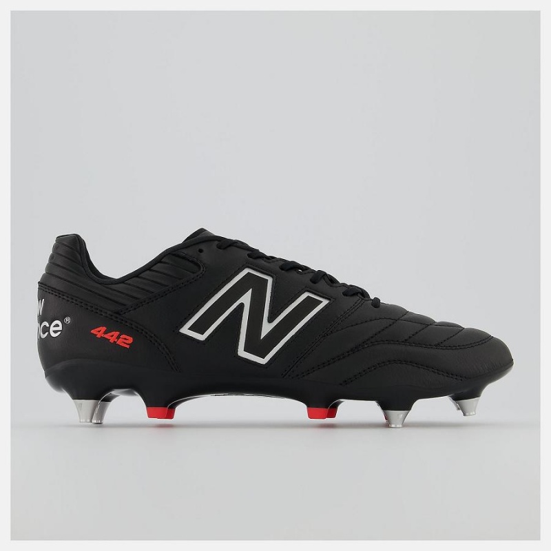 Botas de Futbol New Balance 442 V2 PRO SG Hombre Negras | EC 1909FM