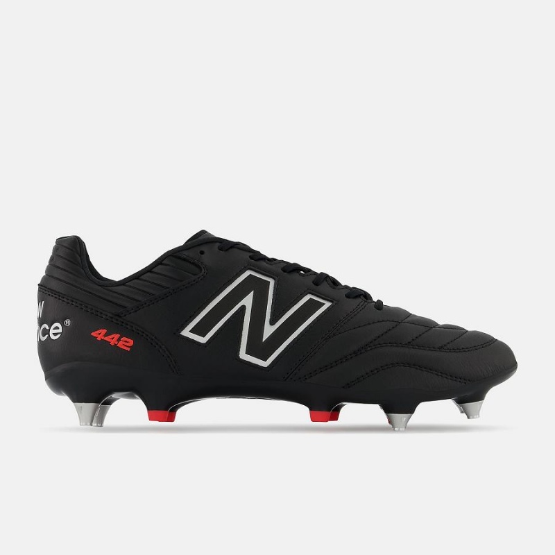 Botas de Futbol New Balance 442 V2 PRO SG Hombre Negras | EC 1909FM