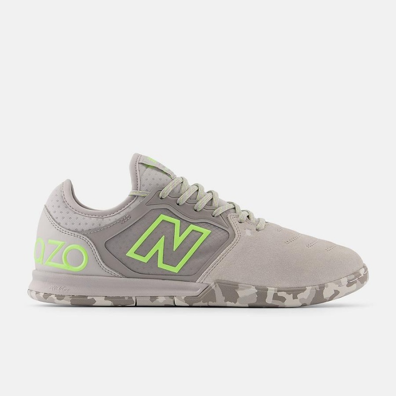 Botas de Futbol New Balance Audazo v5+ Pro Suede IN Hombre Gris | EC 1914LH