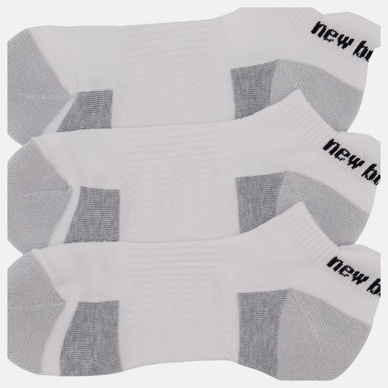 Calcetines New Balance Cushioned Tab 6 Pack Hombre Blancas | EC 1279IS