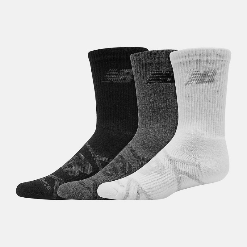 Calcetines New Balance Performance Crew 3 Pack Niños Multicolor | EC 1028JJ