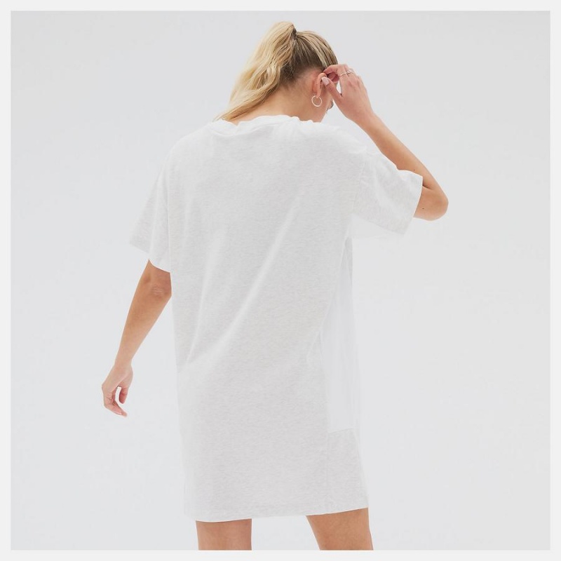 Falda New Balance Athletics Dress Mujer Blancas | EC 2157WY