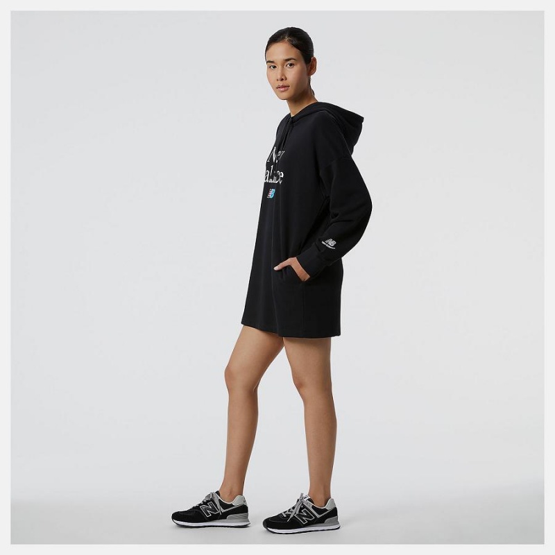 Falda New Balance Essentials Celebrate Dress Mujer Negras | EC 2158EX