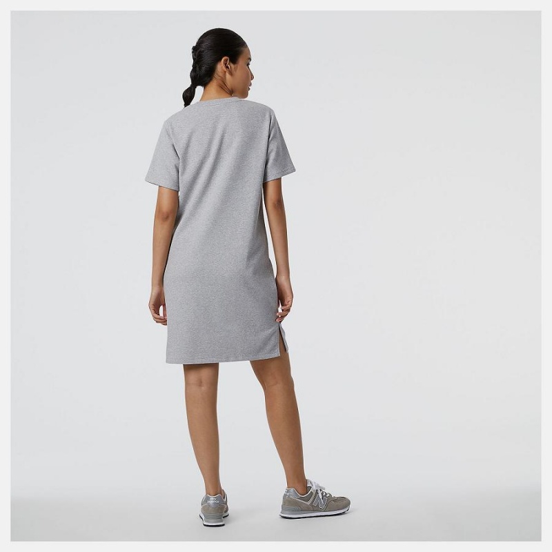 Falda New Balance Essentials Dress Mujer Plateadas | EC 2159RW