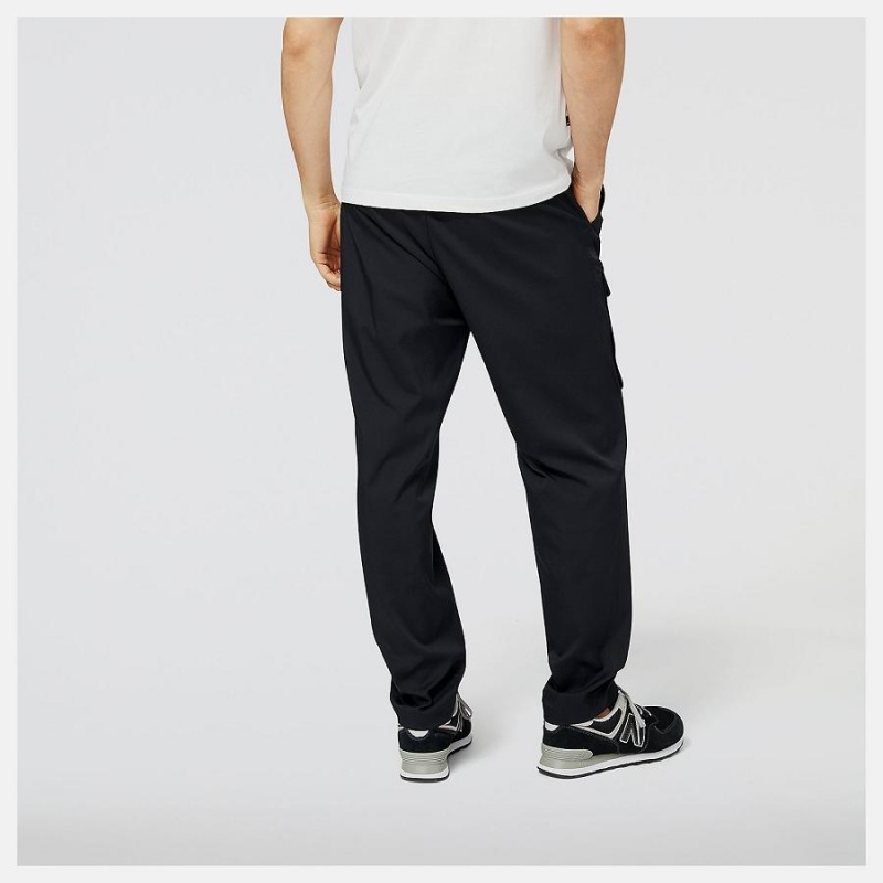 Pantalon New Balance AT Utility Cargo Hombre Negras | EC 1384OR