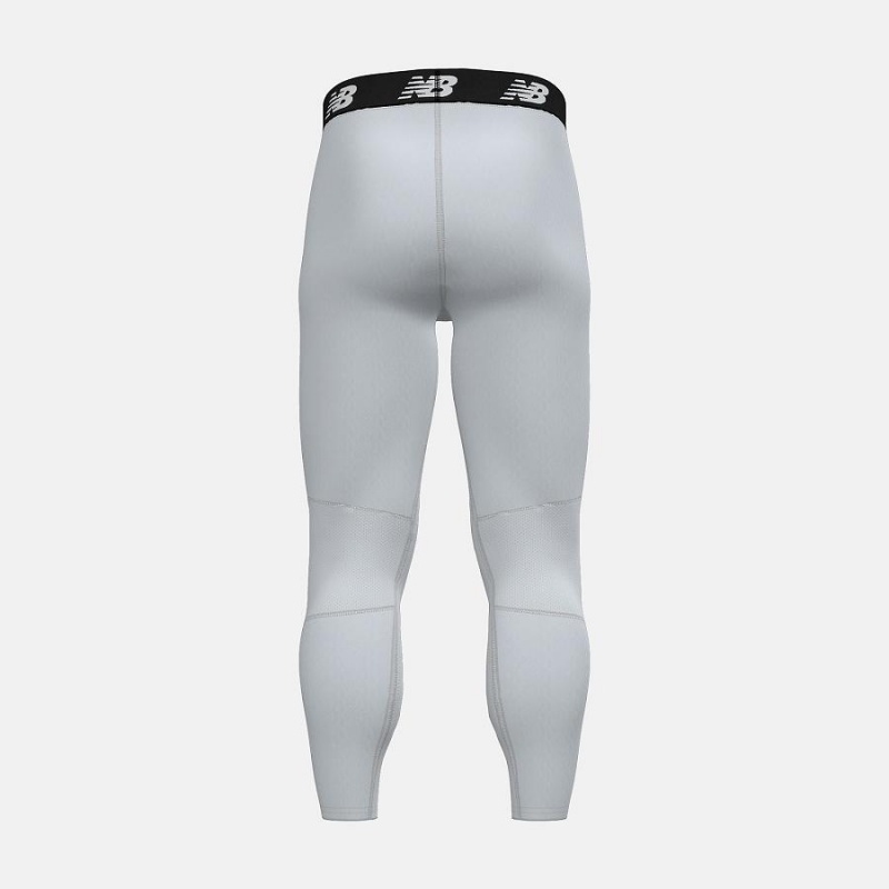 Pantalon New Balance Comp Tight Hombre Blancas | EC 1390GL