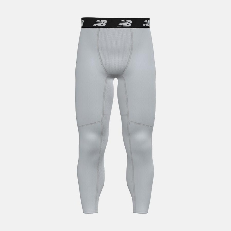 Pantalon New Balance Comp Tight Hombre Blancas | EC 1390GL