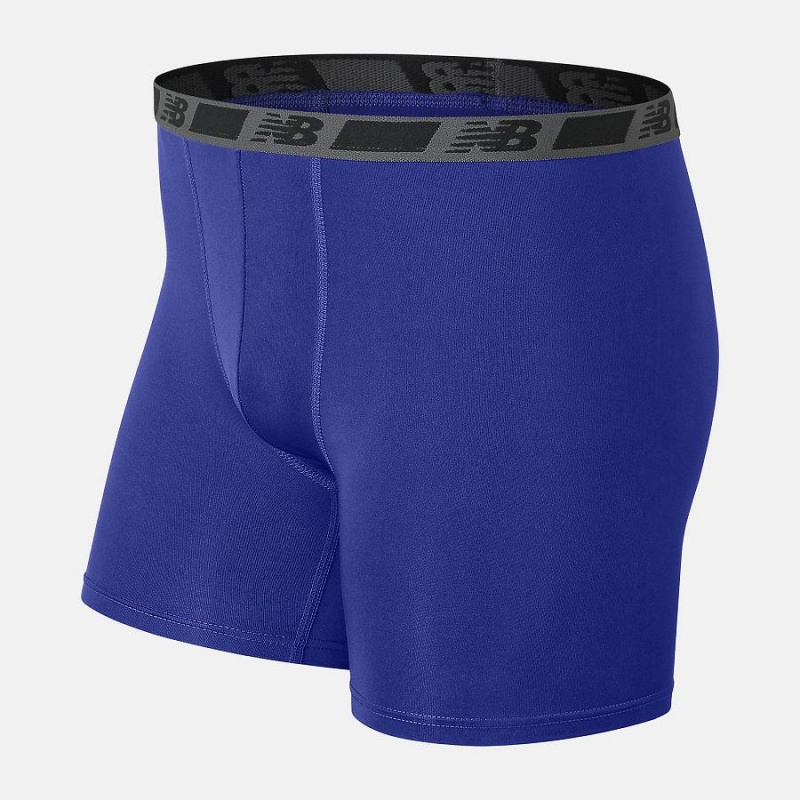 Ropa Interior New Balance Boys Sport Brief 3 Pack Niños Negras Azules | EC 1034VD