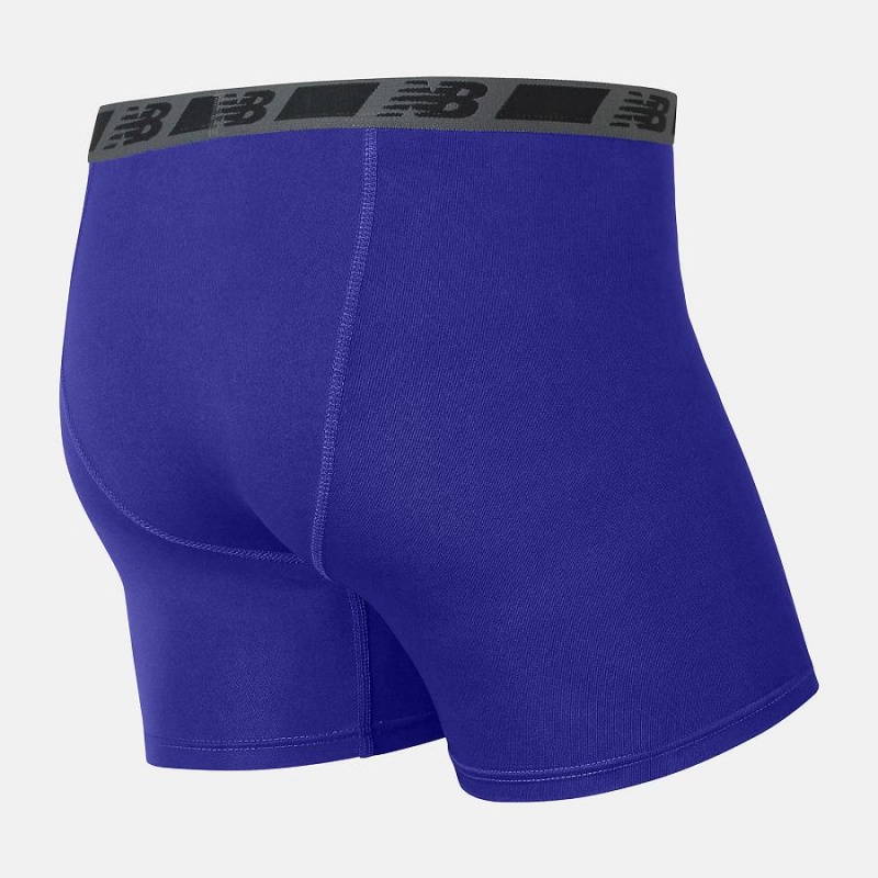 Ropa Interior New Balance Boys Sport Brief 3 Pack Niños Negras Azules | EC 1034VD