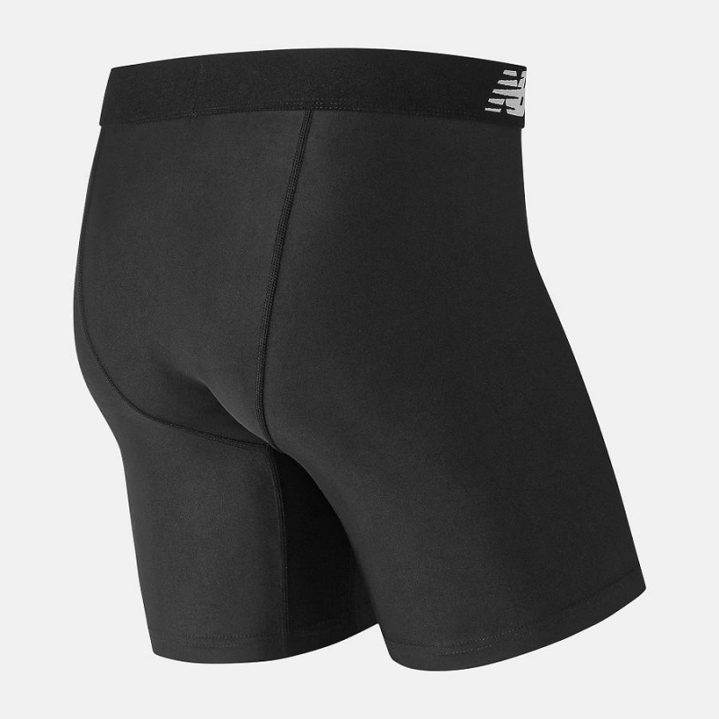 Ropa Interior New Balance Mens 6 Inch Ultra Boxer Brief Hombre Negras | EC 1300EX