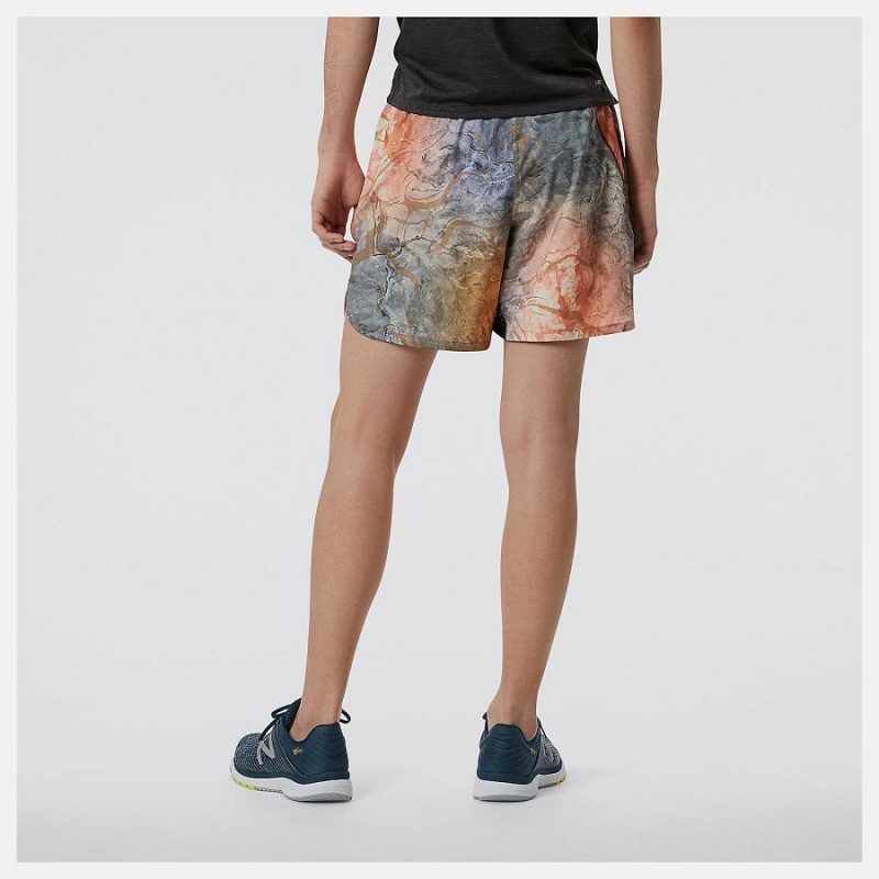 Short New Balance PMV Kimbia 5 Inch Hombre Multicolor | EC 1441FM