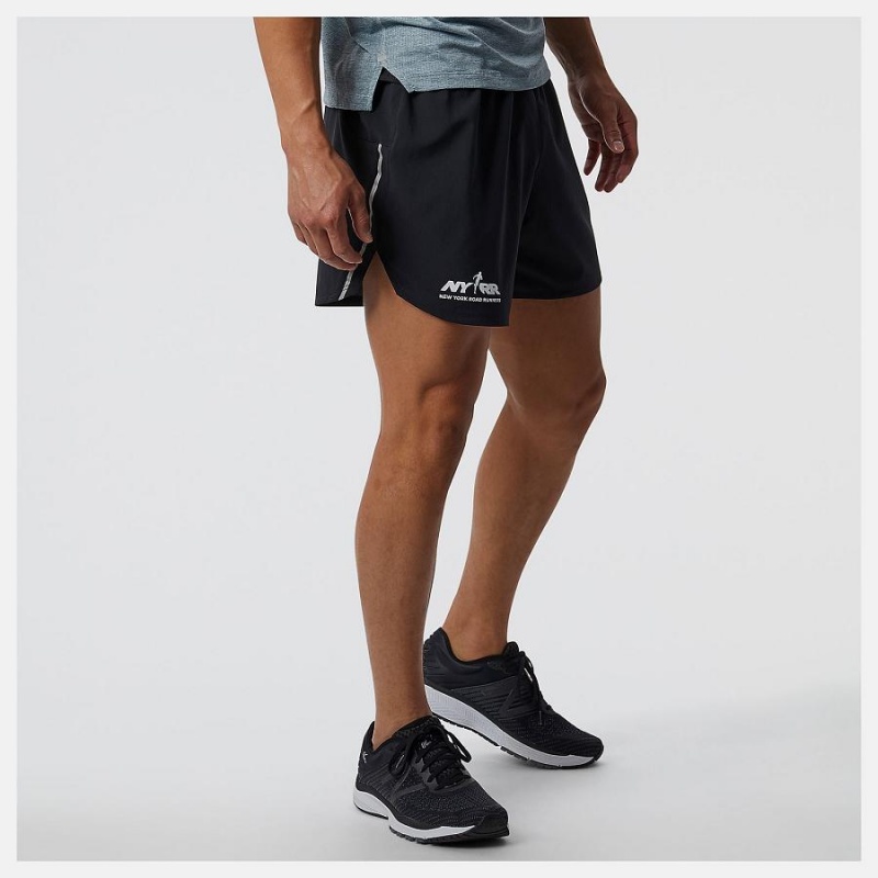 Short New Balance Run For Life Impact Run 5 Inch Hombre Negras | EC 1454QZ