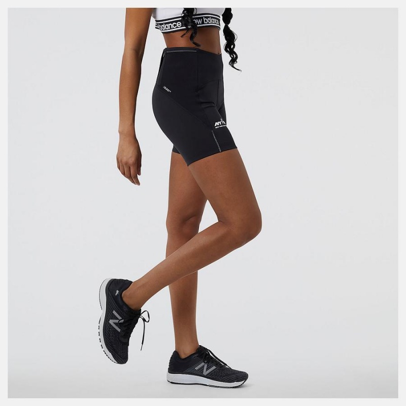 Short New Balance Run For Life Impact Run Fitted Mujer Negras | EC 2150XF