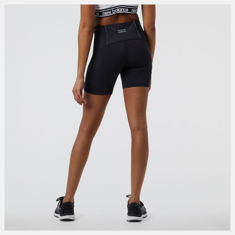 Short New Balance Run For Life Impact Run Fitted Mujer Negras | EC 2150XF