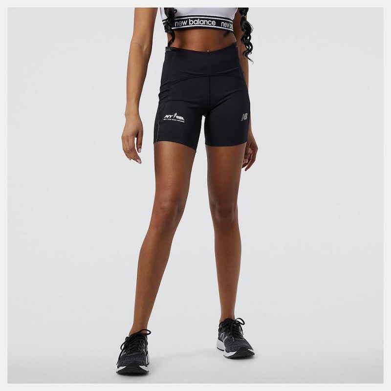 Short New Balance Run For Life Impact Run Fitted Mujer Negras | EC 2150XF