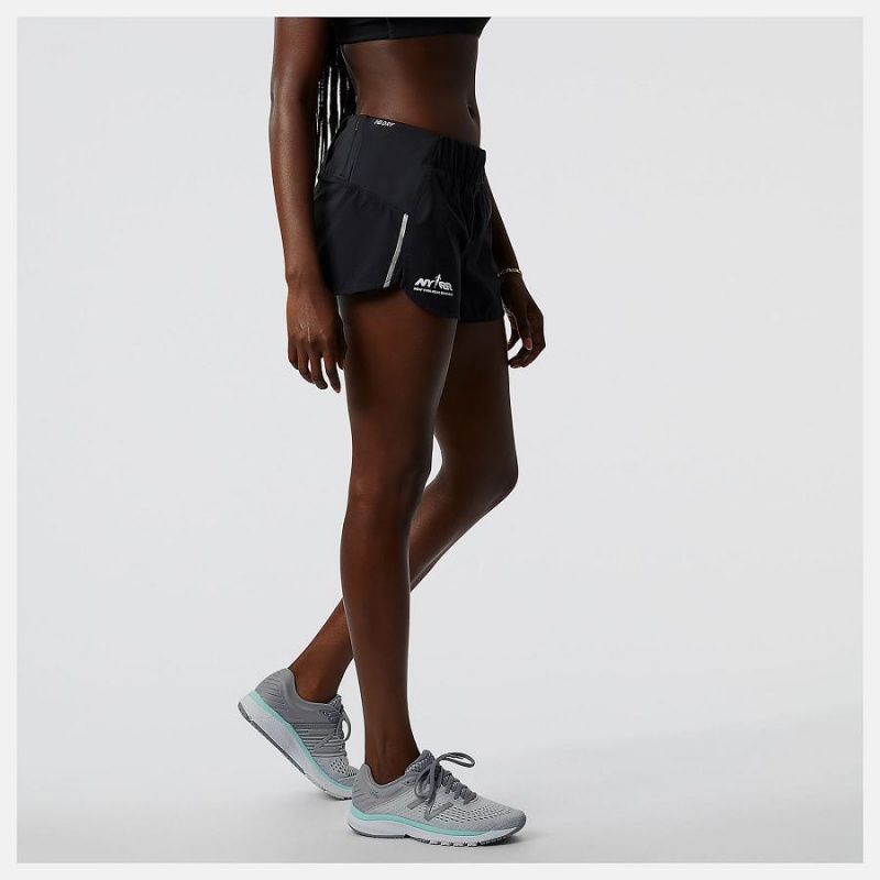 Short New Balance Run For Life Impact Run 3 Inch Mujer Negras | EC 2149ZG