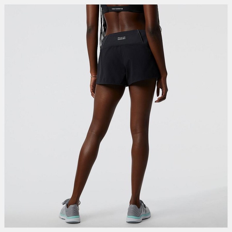 Short New Balance Run For Life Impact Run 3 Inch Mujer Negras | EC 2149ZG