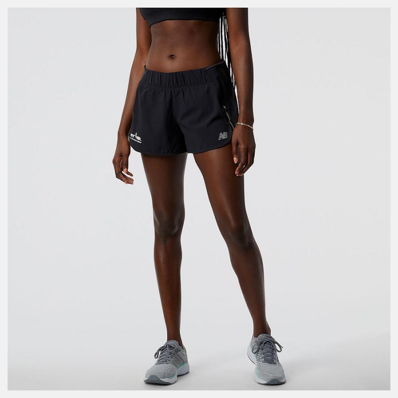 Short New Balance Run For Life Impact Run 3 Inch Mujer Negras | EC 2149ZG
