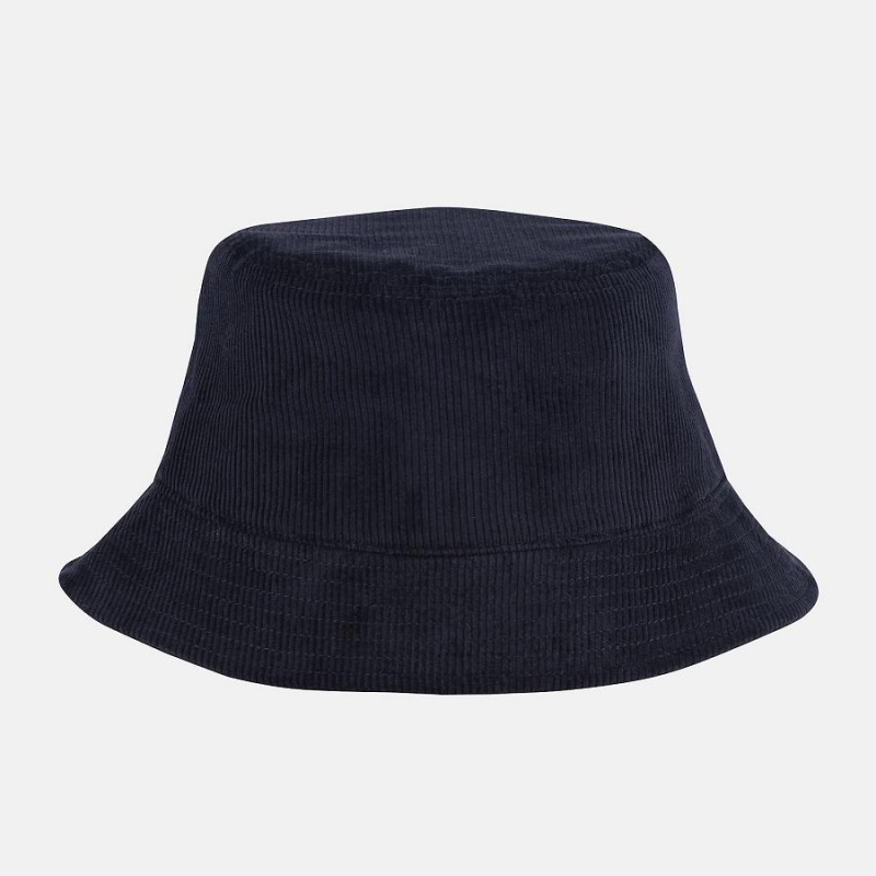 Sombreros New Balance Washed Corduroy Bucket Mujer Negras | EC 2006UT