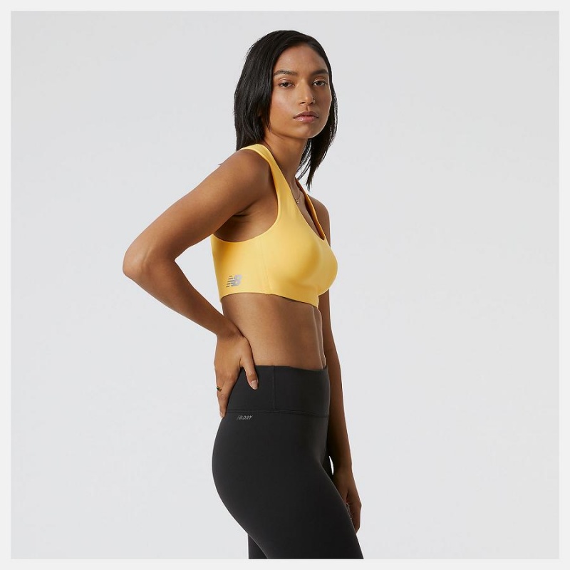 Sujetador Deportivo New Balance Fortiflow Mujer Amarillo | EC 2163IS