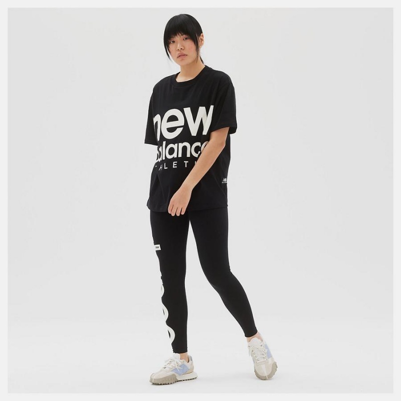 Tops New Balance Athletics Unisex Out of Bounds Hombre Negras Blancas | EC 1491SO