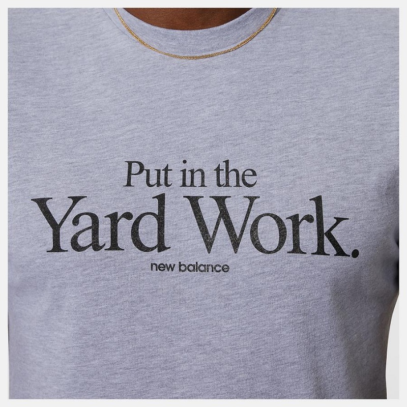 Tops New Balance Baseball Yard Work Hombre Gris Blancas | EC 1494GL