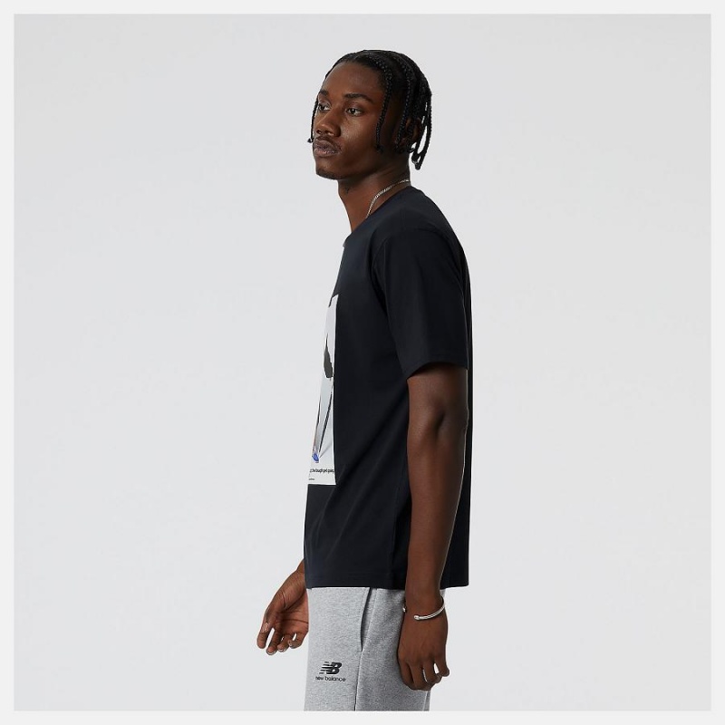 Tops New Balance Essentials Grandma Hombre Negras | EC 1500XF