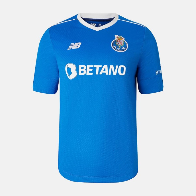 Tops New Balance FC Porto Third Sleeve Jersey Hombre Azules | EC 1512UT