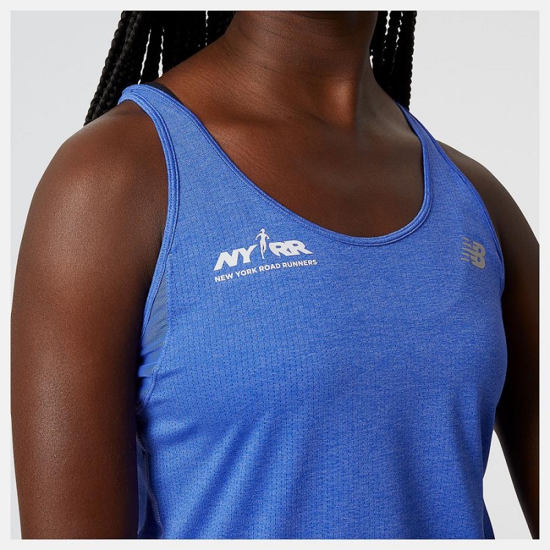 Tops New Balance Run For Life Impact Run Tank Mujer Azules | EC 2243PQ