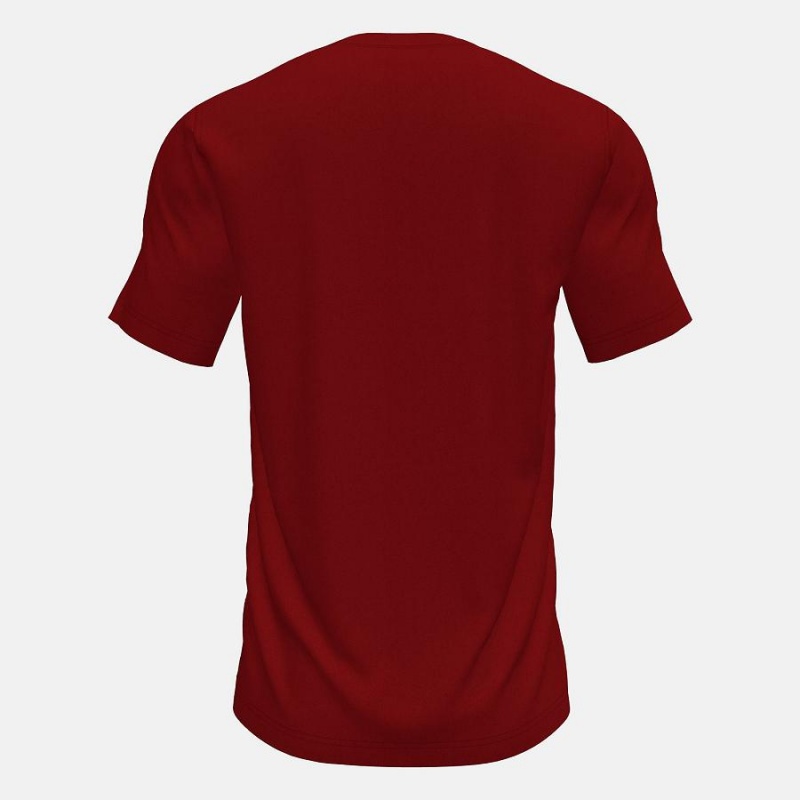 Tops New Balance Short Sleeve Tech(Boston College) Hombre Rojas | EC 1575KI