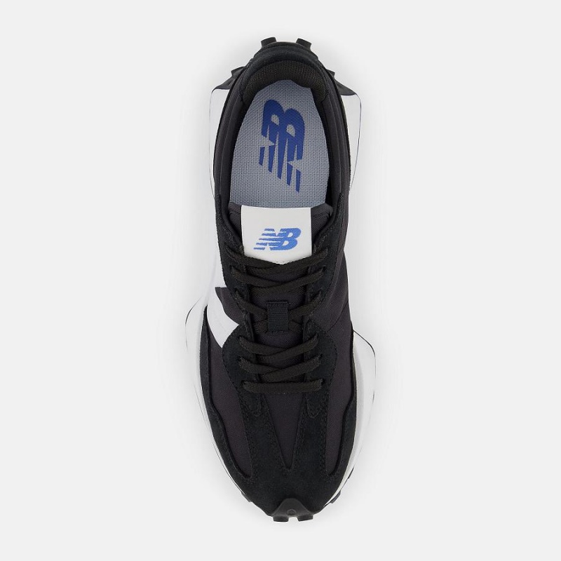 Zapatillas Lifestyle New Balance 327 Mujer Negras Blancas | EC 2272DN