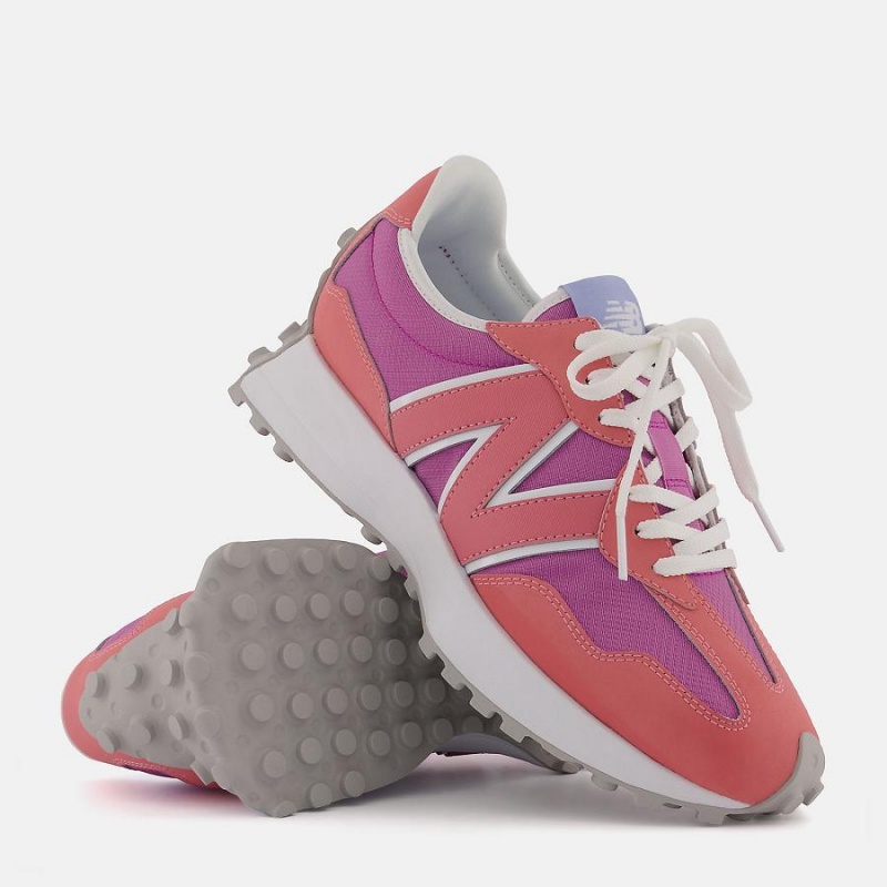 Zapatillas Lifestyle New Balance 327 Mujer Rosas Moradas | EC 2270AP