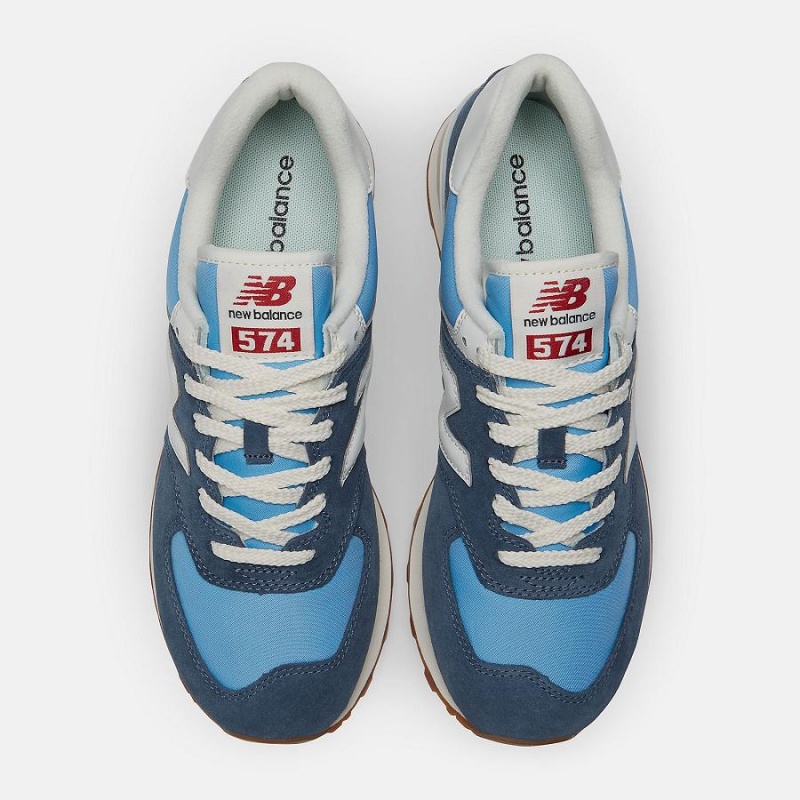 Zapatillas Lifestyle New Balance 574 Hombre Azules | EC 1620AP