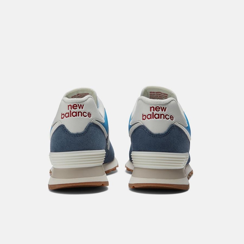 Zapatillas Lifestyle New Balance 574 Hombre Azules | EC 1620AP