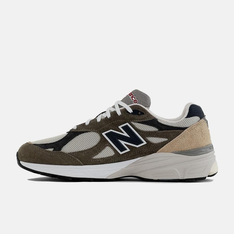Zapatillas Lifestyle New Balance MADE in USA 990v3 Hombre Marrones Negras | EC 1694UT