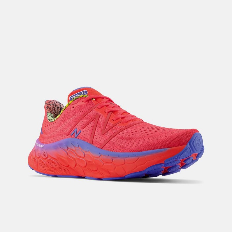 Zapatillas Running New Balance Fresh Foam X More v4 Hombre Rojas | EC 1892VD