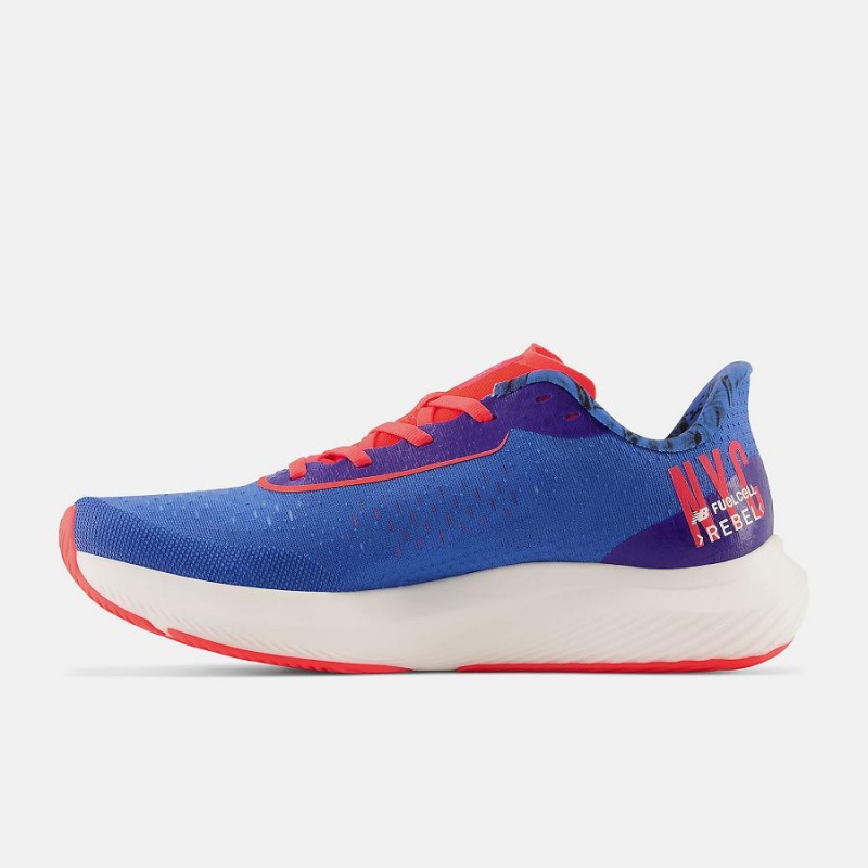 Zapatillas Running New Balance NYC Marathon Fuel Cell Rebel V3 Hombre Azules | EC 1902UT