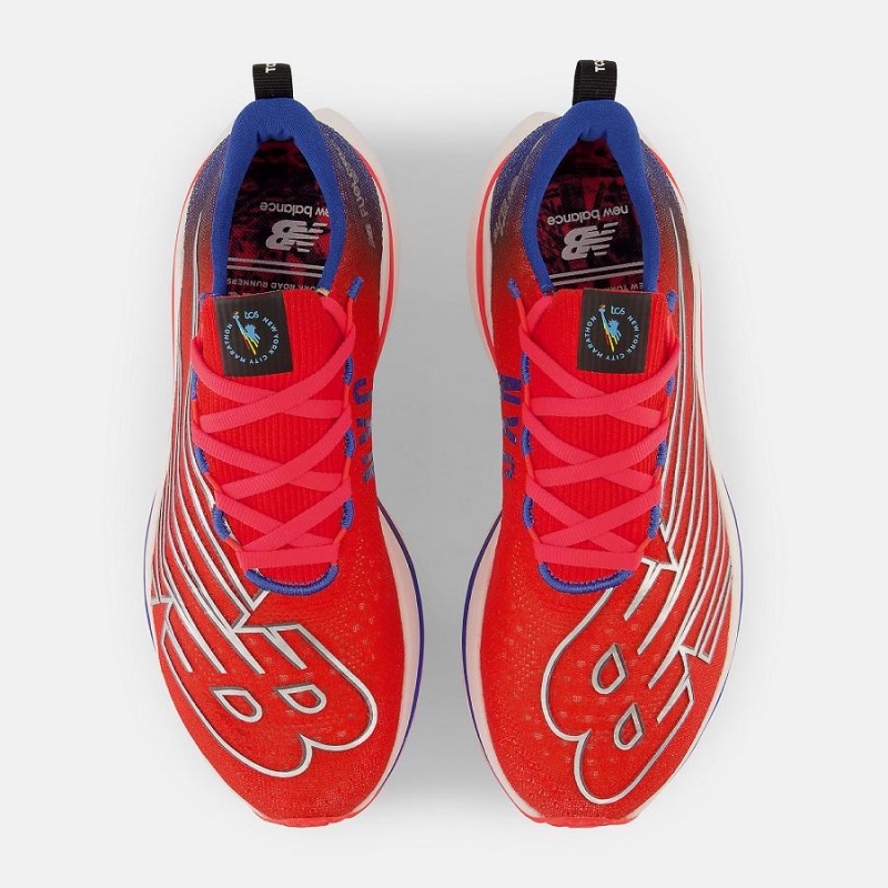 Zapatillas Running New Balance TCS New York City Marathon® FuelCell SC Elite V3 Mujer Rojas | EC 2512CE