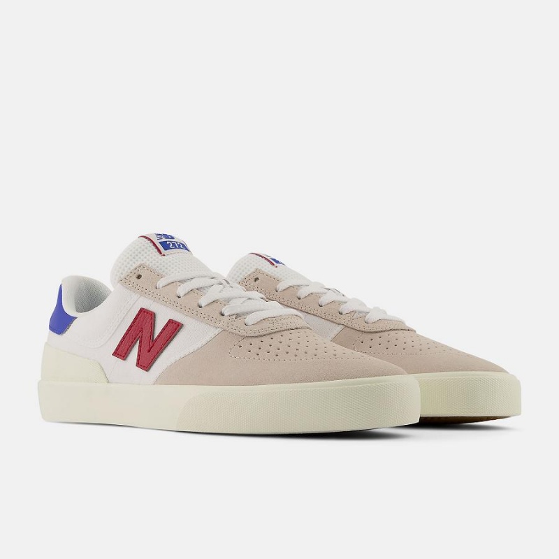 Zapatillas Skate New Balance Numeric 272 Mujer Beige Rojas | EC 2352MA