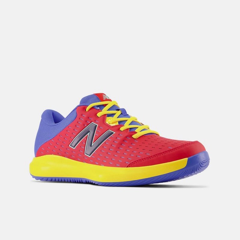 Zapatillas Tenis New Balance 696v4 Hombre Rojas | EC 1932AP