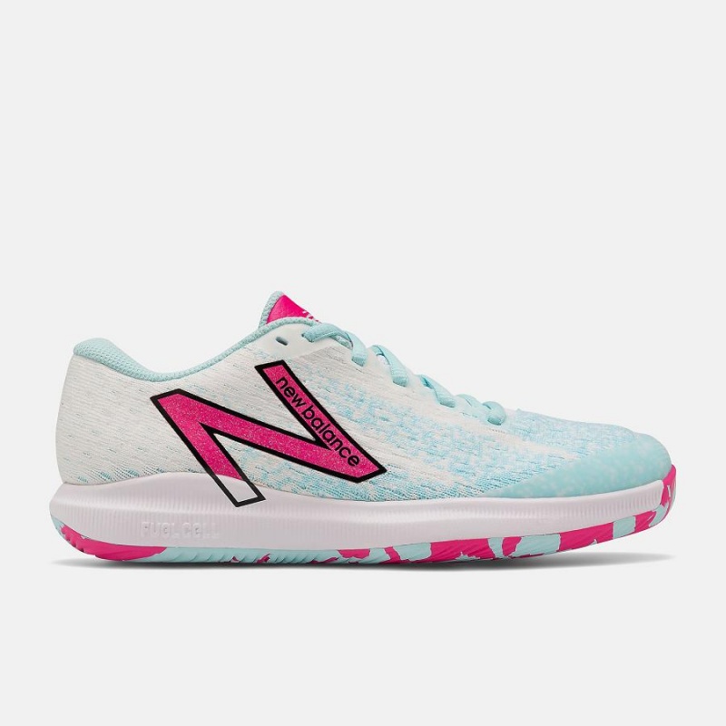 Zapatillas Tenis New Balance FuelCell 996v4.5 Mujer Verde Menta Rosas | EC 2544HK