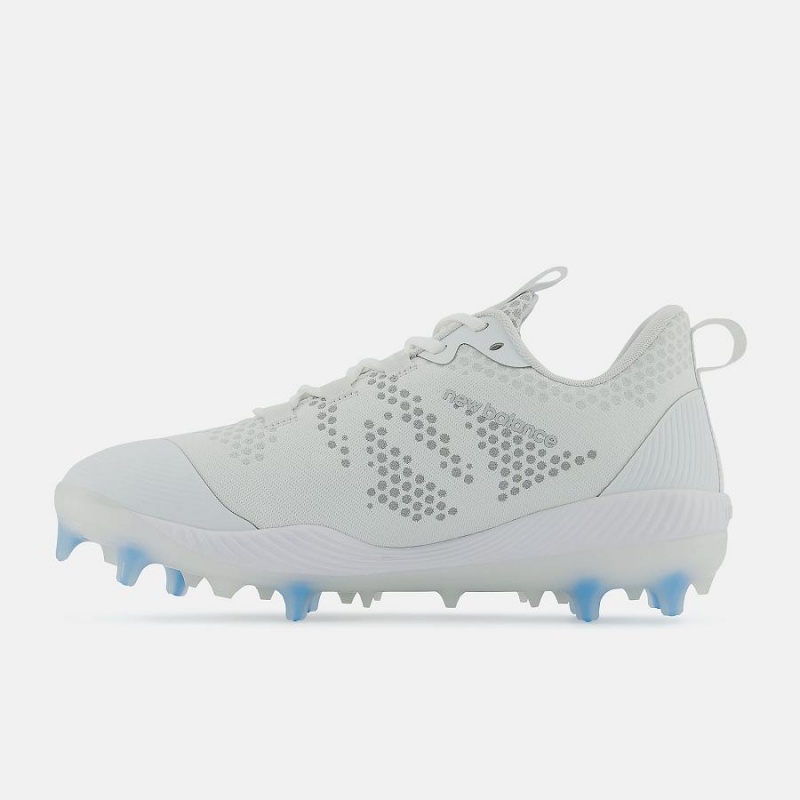 Zapatillas de Beisbol New Balance FuelCell COMPv3 Hombre Blancas | EC 1846EX