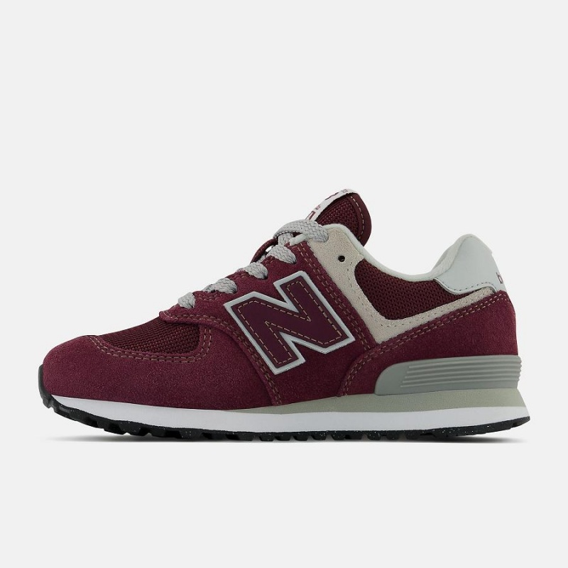 Zapatos New Balance 574 Core Niños Rojas Marrones | EC 1128DN