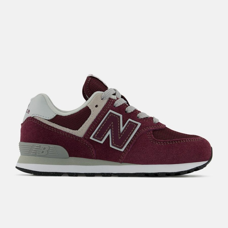 Zapatos New Balance 574 Core Niños Rojas Marrones | EC 1128DN